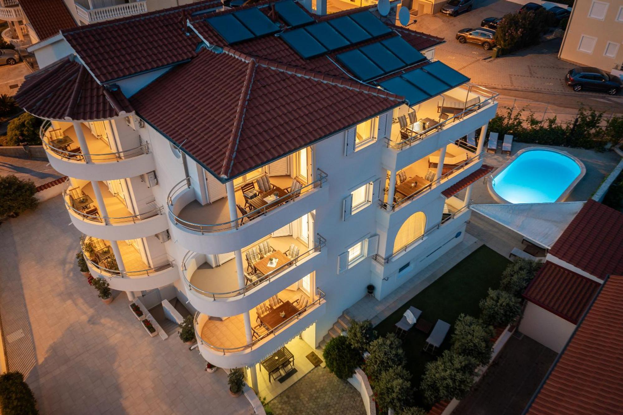 וודיצה Sea View Apartments Tihi II מראה חיצוני תמונה