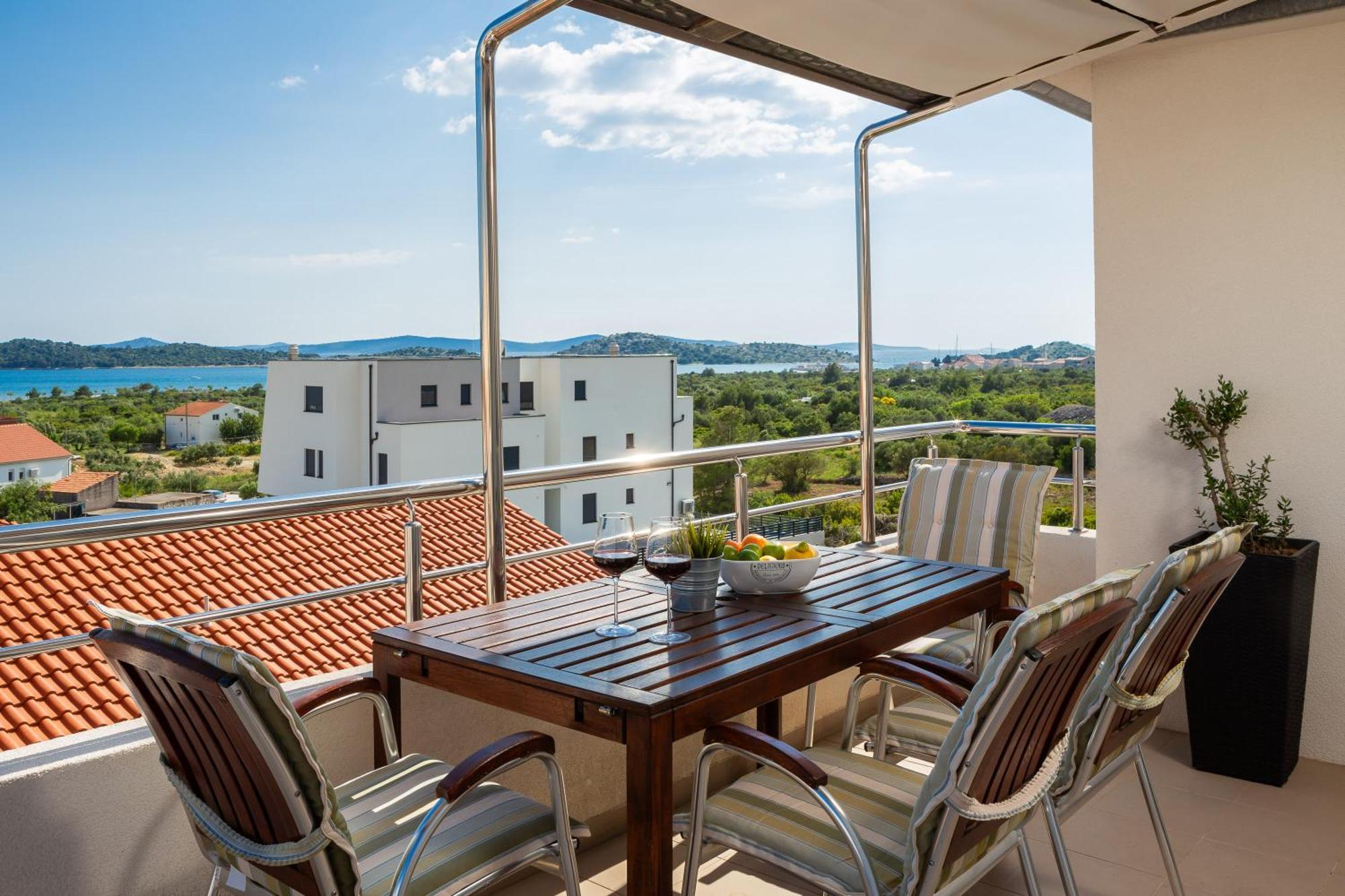 וודיצה Sea View Apartments Tihi II מראה חיצוני תמונה